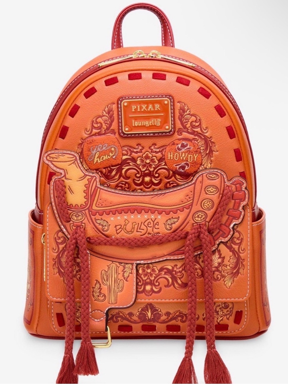 New Loungefly Disney Pixar Toy Story Bullseye Saddle Mini Backpack